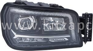 Фара правая светодиодная LED (рестайлинг) Shacman X3000 DZ96189722120